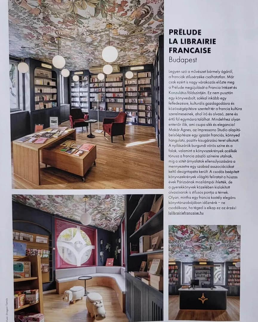 elldeco2 elle decoration könyesbolt prélude üzlet tervezés irodabelső irodatervezés impressono studio